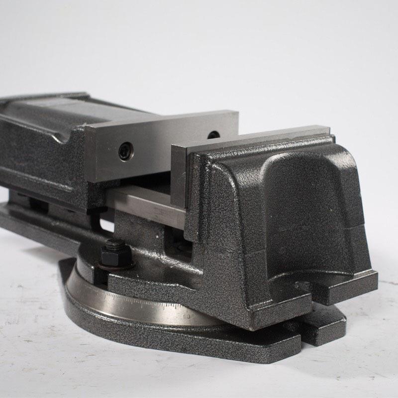 优惠金丰QH1DNX25机用平口5寸口铣床机用台钳钳铣床夹具旋转钻平