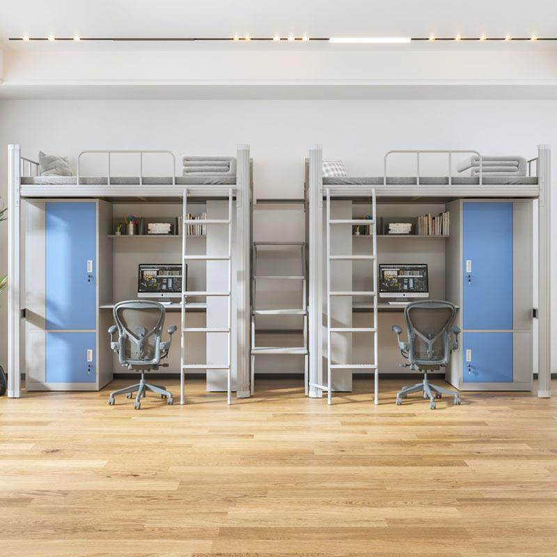 学越床生公寓床上YY-015下桌泳组合床员工上下铺双层床单人书桌铁,住宅家具,铁艺/钢木床,淘宝优惠券,粉丝福利购,淘宝优惠卷