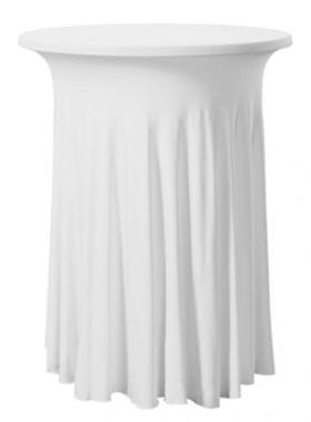 IFH厂家直鸡尾酒弹户力桌套圆桌摆裙桌套欧式婚庆宴会外圆销桌套