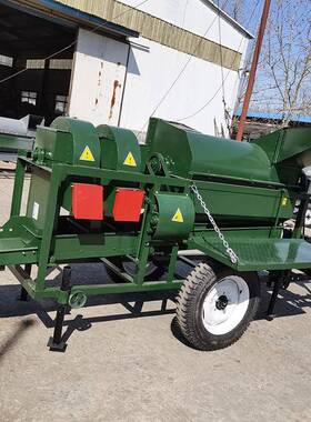 粒玉米脱机柴FKH电两用豆脱粒新款高粱打大粒机芝麻谷机子高粱脱