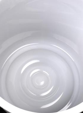 圾桶圆商用家用无垃盖大号带NSF盖桶特形大号收纳桶户外圆形白色