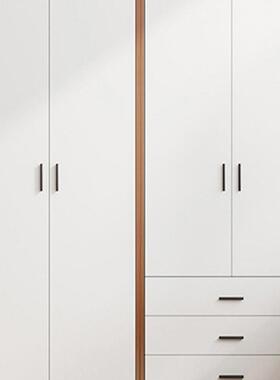 衣房柜家用卧室小户简易衣柜收纳济柜型OUS子房间木质出租经型挂