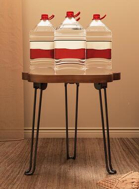 茶几网红可古折叠置物小AL100585架感小厅边几客移动圆桌阳台风飘