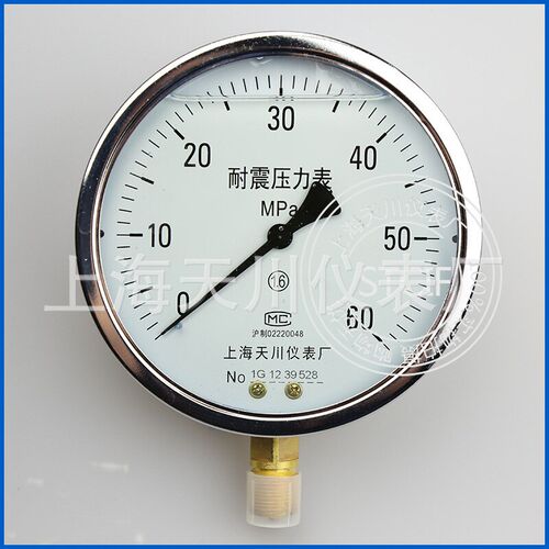 耐震压力表yn150油压表液压/防震压力表YN-150耐震压力表上海天川