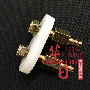 电梯配件日立扶梯扶手带驱动链防跳装 置白胶驱动齿轮盘链条防跳胶