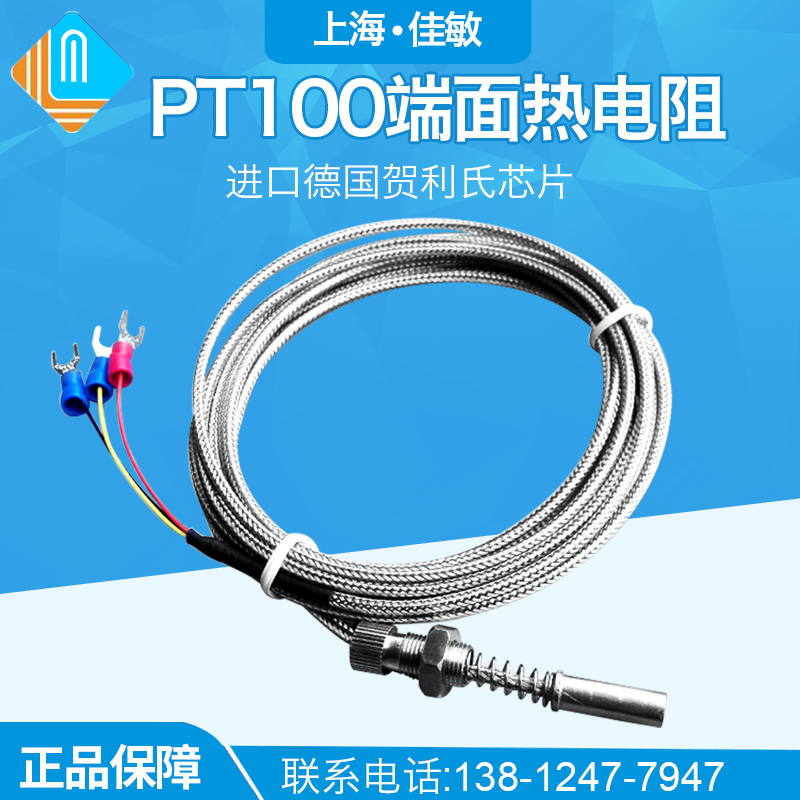 WZPM-201 端面热电阻Pt100端面电阻 温度探头 温度传感器 M8*0.75