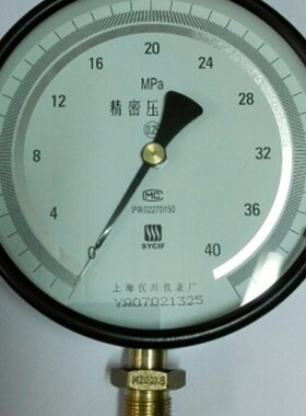 高精度超精密压力表yb-150b 0~40mpa 0.25级 M20*1.5 150MM