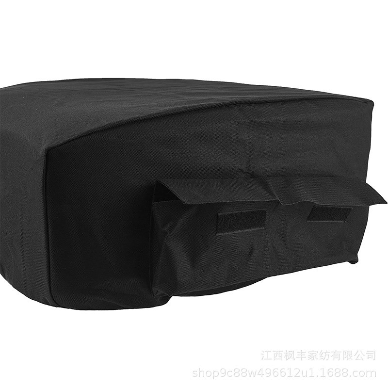 便携式烧烤罩,带罩m的 煎锅,庭院户外重型防水烧烤架罩,黑色