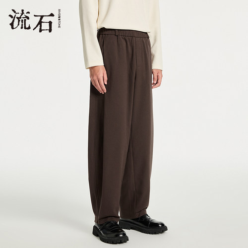 riverstone男生复古宽松秋冬裤子