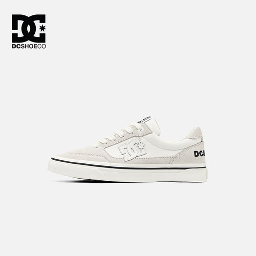 DCSHOES  CANVAS 男士鞋子夏透气休闲男鞋2026新款薄款帆布小白鞋