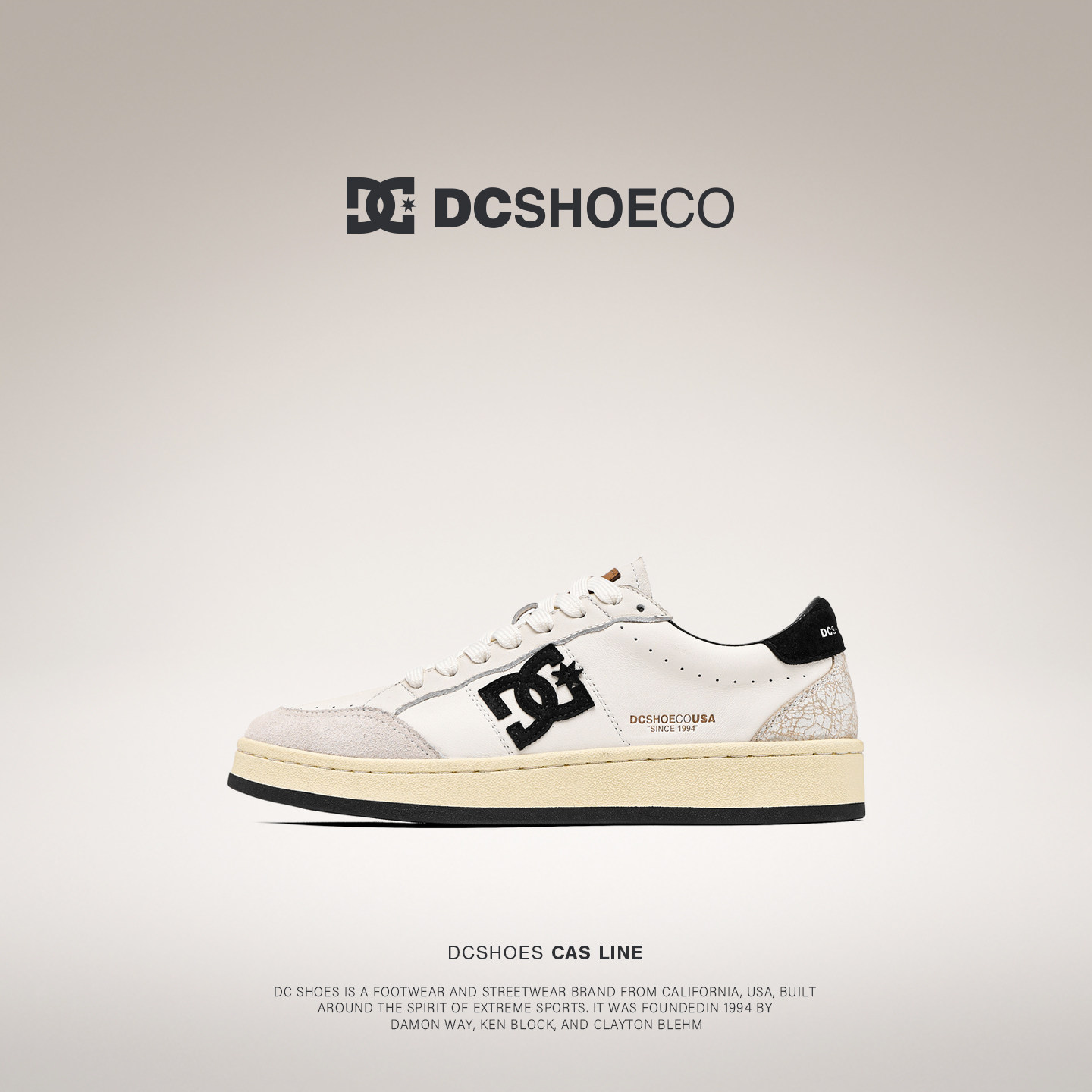 DCSHOES SOHO CLASSIC真皮男士休闲鞋子2026新款今年流行爆款男鞋图片
