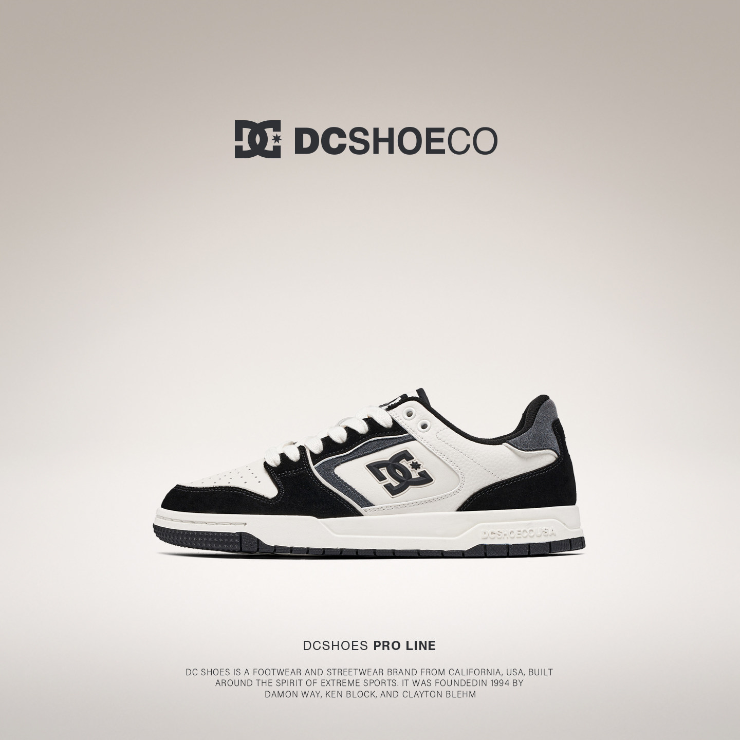 DCSHOES  Vista PRO 经典子弹头美式板鞋2026秋季男鞋休闲运动鞋