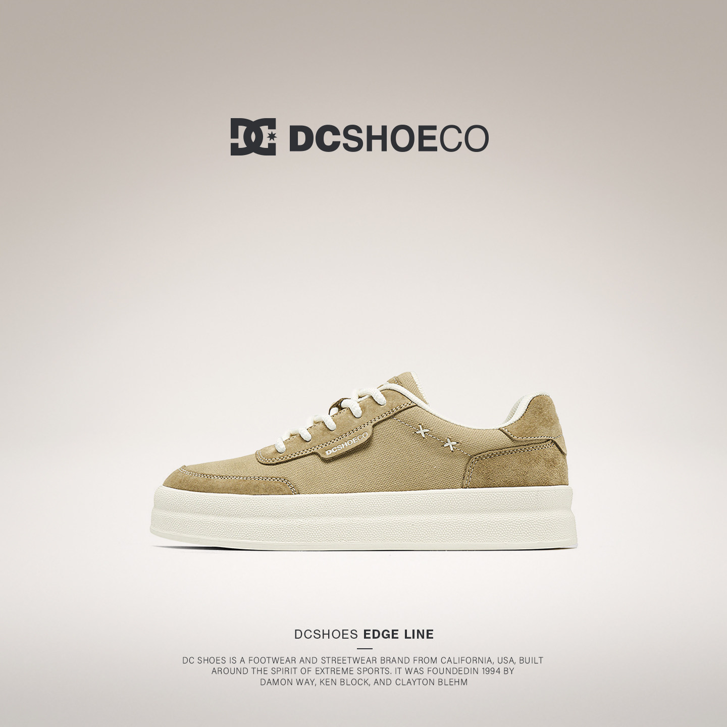 DCSHOES Malibu Lift 夏季板鞋男款2026新款厚底男鞋透气休闲鞋子图片