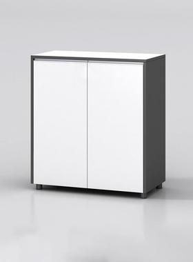 熠琦文件YQ221102柜柜木家质办料公室边柜桌下矮柜档案资储物办柜