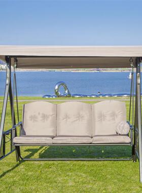 户外秋椅花园秋椅铁艺吊蓝三人千秋千63871吊椅户外家庭院摇椅具