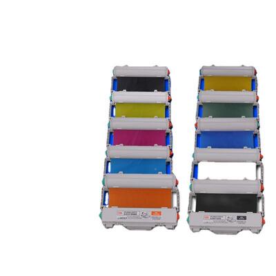 MAX标打印机CPM签-2R0碳0GC原装卡匣色带CMYK全彩黑色SL-R201TSL-