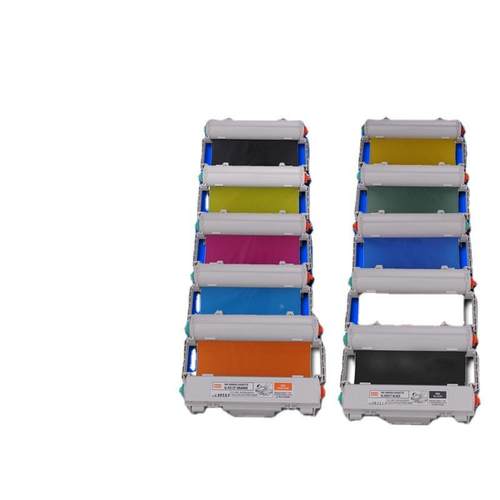 MAX标打印机CPM签-2R0碳0GC原装卡匣色带CMYK全彩黑色SL-R201TSL-