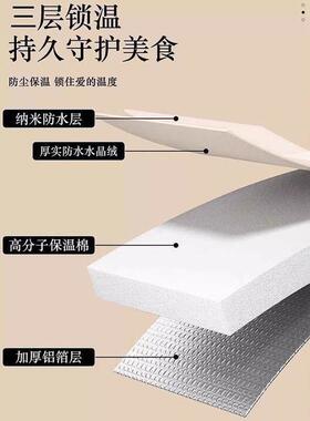 新款可折冬天保温盖菜罩205新家用饭菜叠XOY罩子剩款饭剩2菜防尘