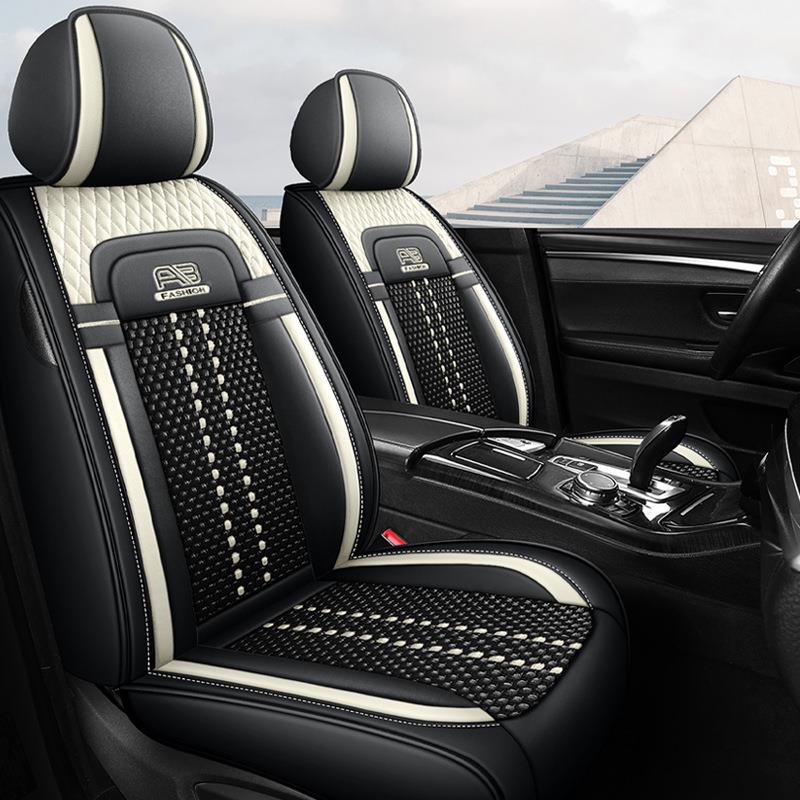 夏季新款QQ5Q7汽AA43LA6L全包PMP车座套冰丝坐垫四3季通用座垫车