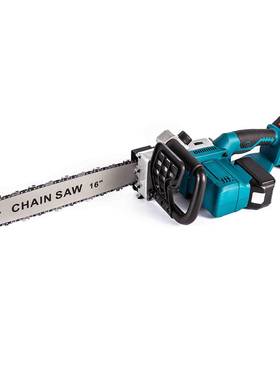 电动无10963刷锂电用电链锂锯家木工锯伐木修枝单手手持电电链条