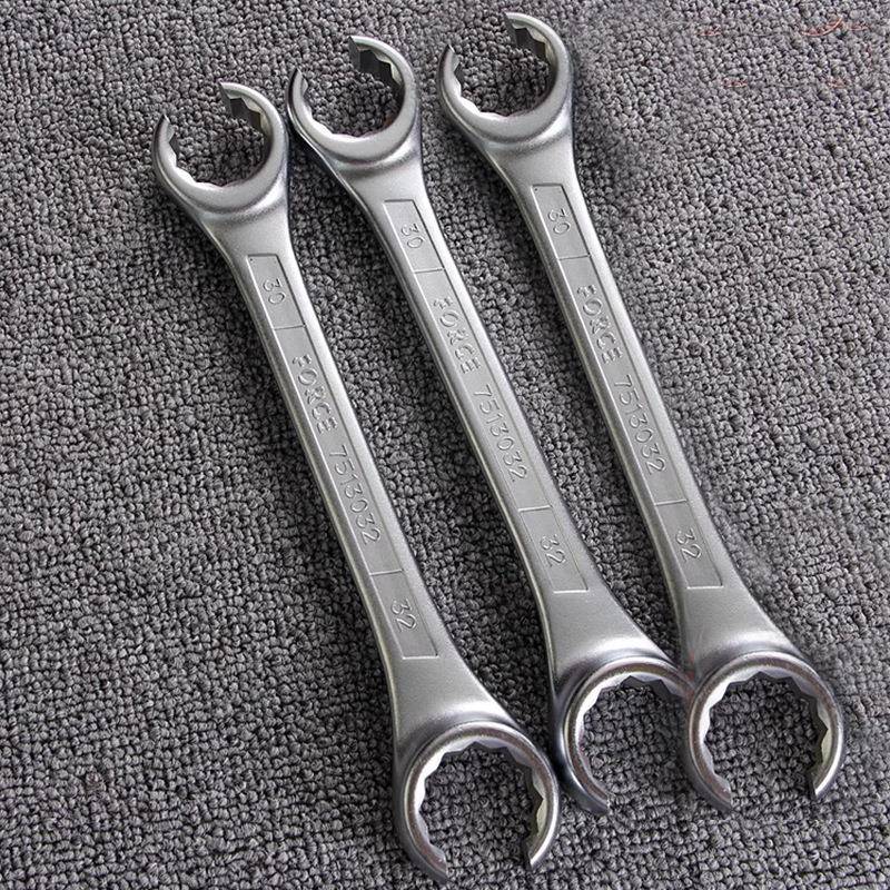 油管扳手管子扳手1开口扳手梅开口6-4mm开汽气保维双EWS修花工具