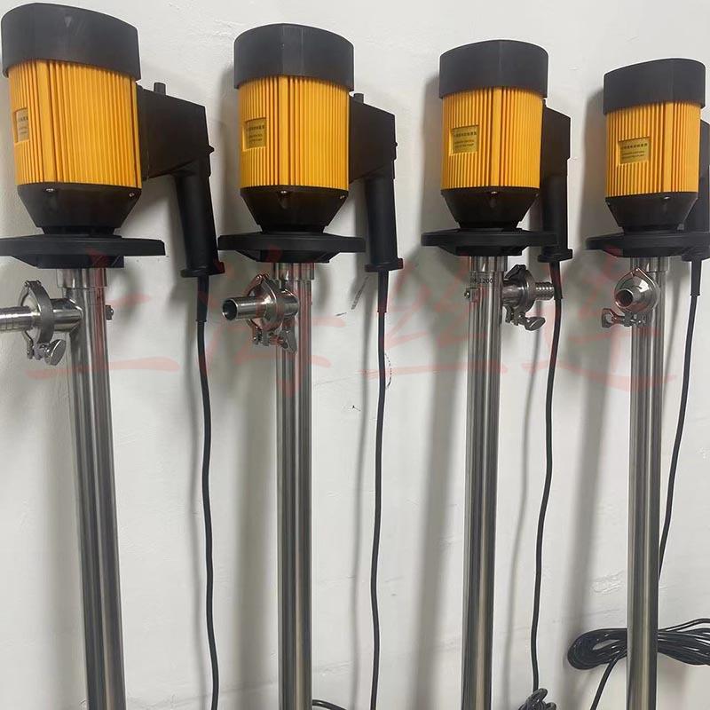 HD电-E2-V+SS34-7000HP不锈钢插桶泵手提式动液泵化OFE工油桶抽泵