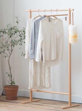 木卧室落地衣架省空间次净WJP衣架室内纳衣帽架服装店衣实挂服架