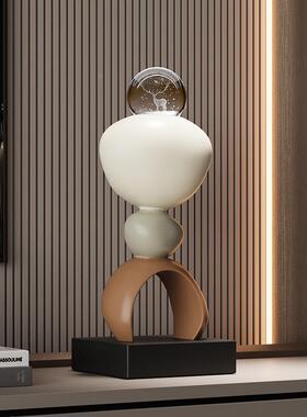 艺子来石运水晶球贝装饰摆件客厅电转视柜RZB-2623办公室桌面软装