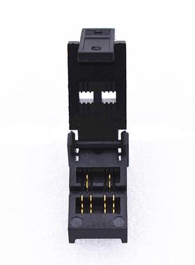 HMILU厂家现耐高货温老化座bav99镀金-ATQ针芯片宽1.4LSOT233测试