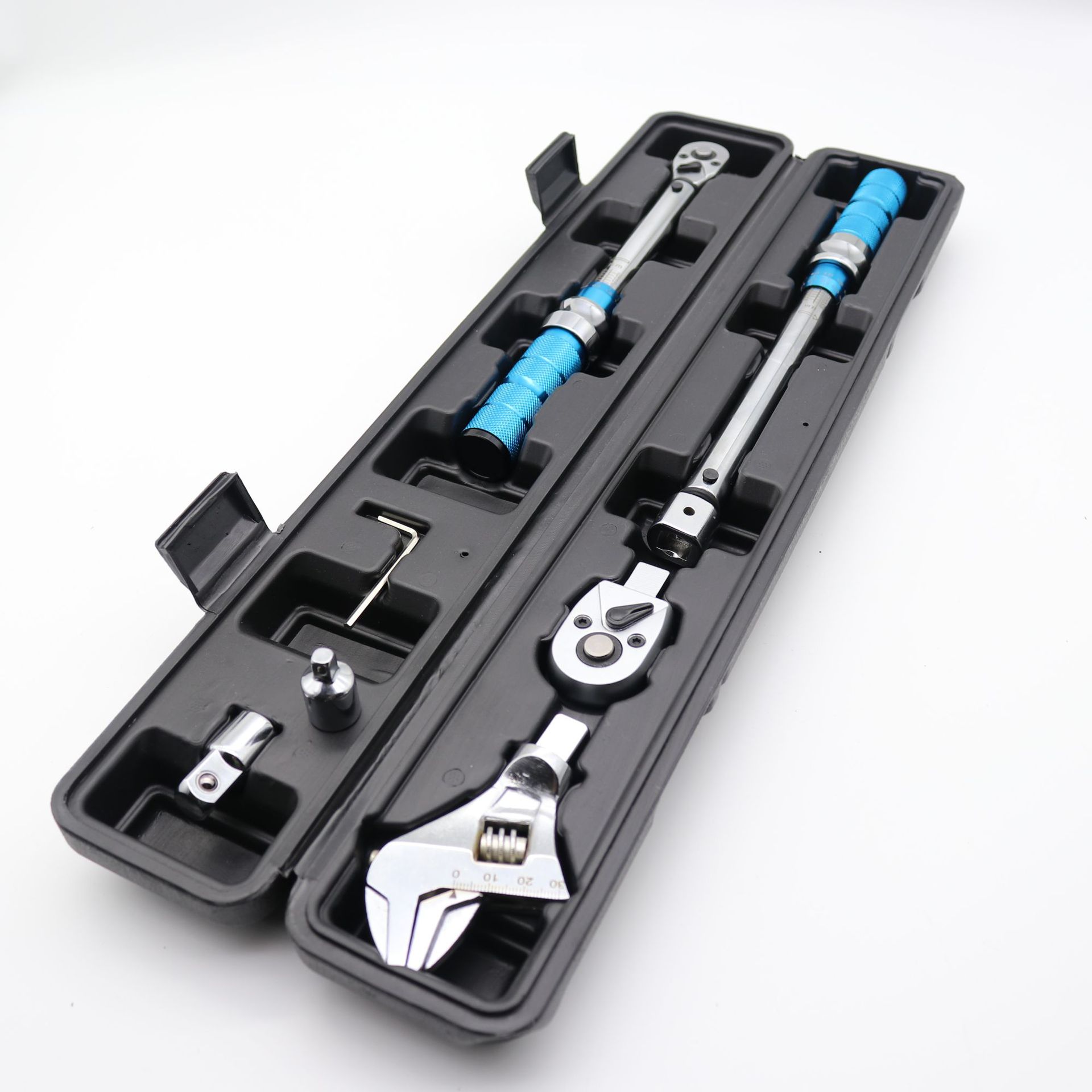 厂家直销棘轮扭力方孔扳手套装