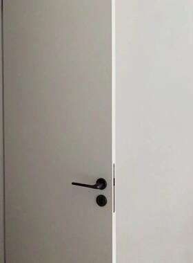 极白54简烤复合卧门漆平板室门隔音防潮房间门纯木门