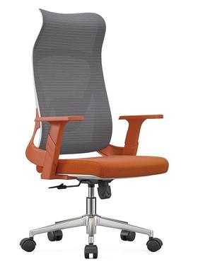 简办公椅子电脑椅约职公员椅电脑椅升降转椅办凳子靠YNZ背员椅工