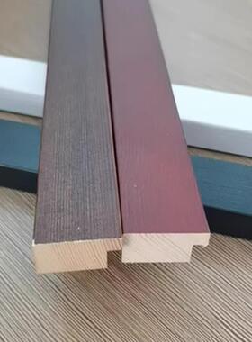 松木油漆平面2815黑色画IIX油实画字白画相框装裱相框画国框木线