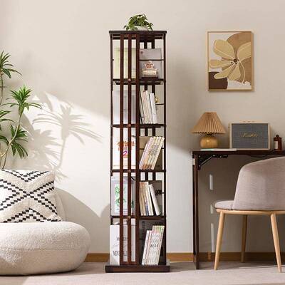 旋转书架落地儿童置物本架书子简易柜宝SLW宝绘收纳简约生家用学