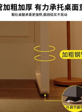 实木电脑桌书用桌简约卧家现代办公桌学习桌室小77691户型学生全