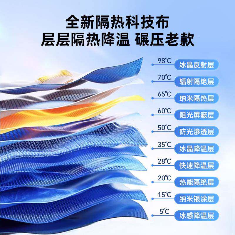 汽车遮前DAT挡遮伞防阳晒隔遮阳阳帘挡车内专用热前挡风玻璃遮光