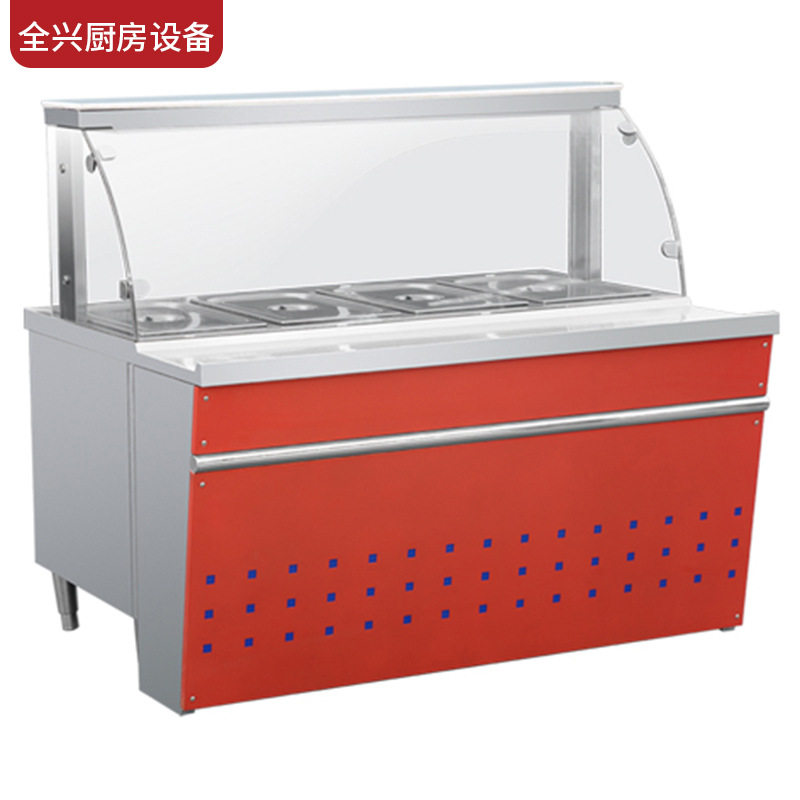 商用小吃店台式保温售饭车