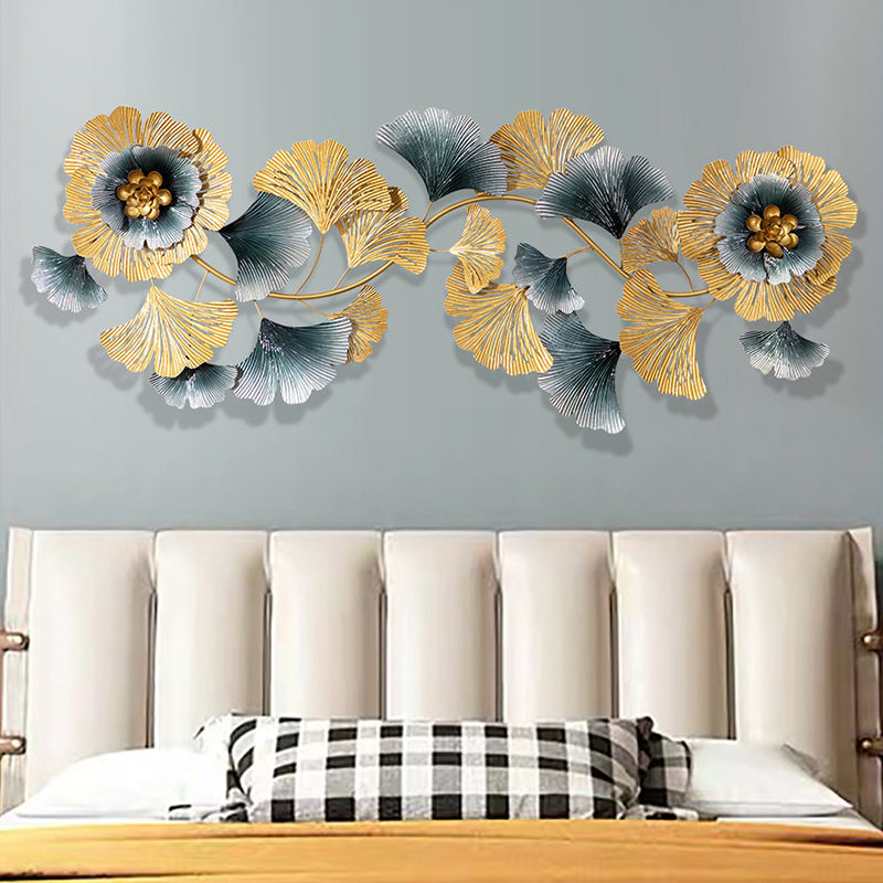 现代铁艺轻奢挂饰客厅卧室房间沙发电视背景墙面装饰挂件创意壁挂