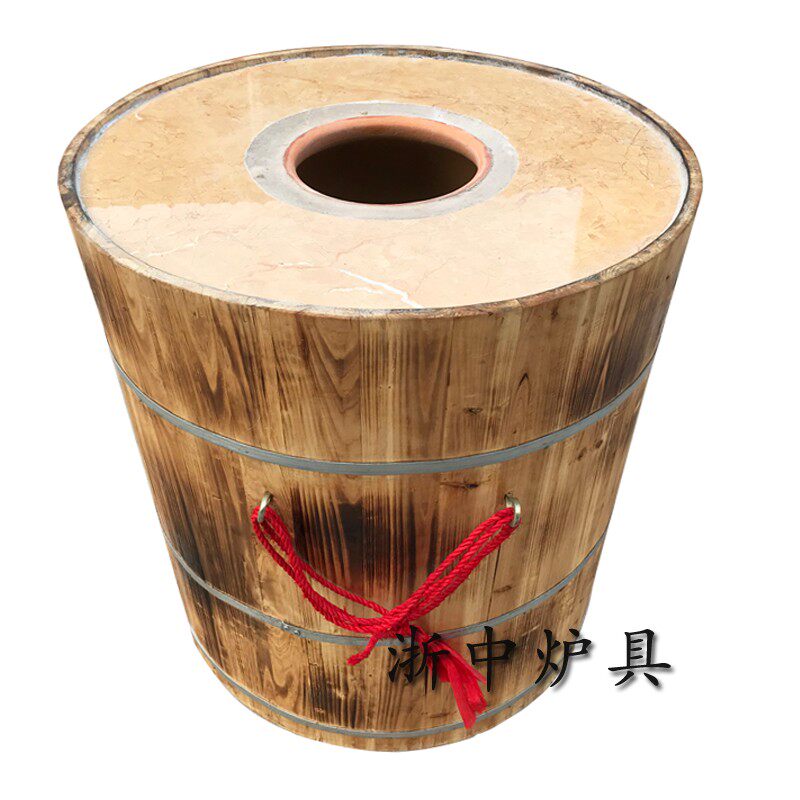 仿古木桶烧饼炉缙云烧饼炉梅干菜烧饼炉衢L州烤炉梅干菜扣肉饼烤