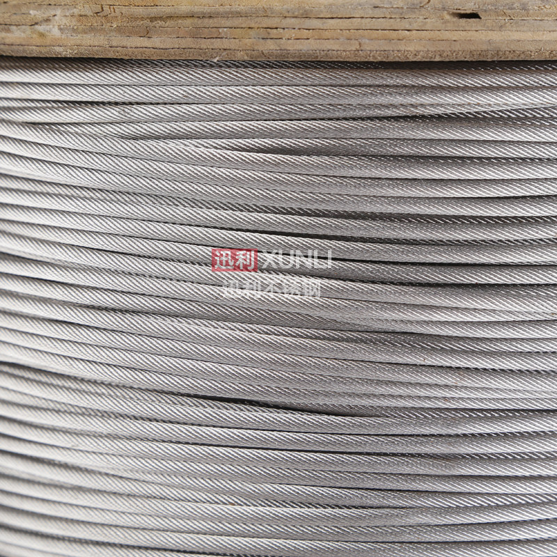 防旋转钢丝绳 不锈钢丝绳 高强度软性钢丝绳19*7*2.5/3.0/4/5/6mm