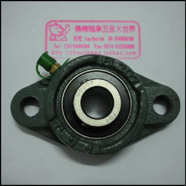 带座轴承UCFL202,棱形带座轴承,内径尺寸:15MM。