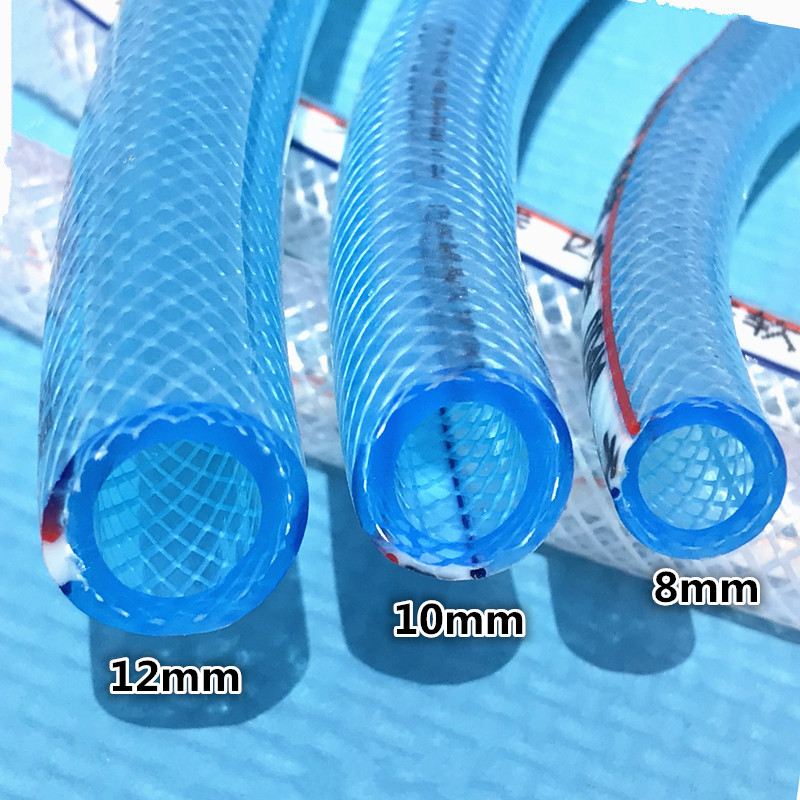 PVC增强塑料软管8mm10mm12mm蛇皮管网纹管四季软管防冻洗车浇水管