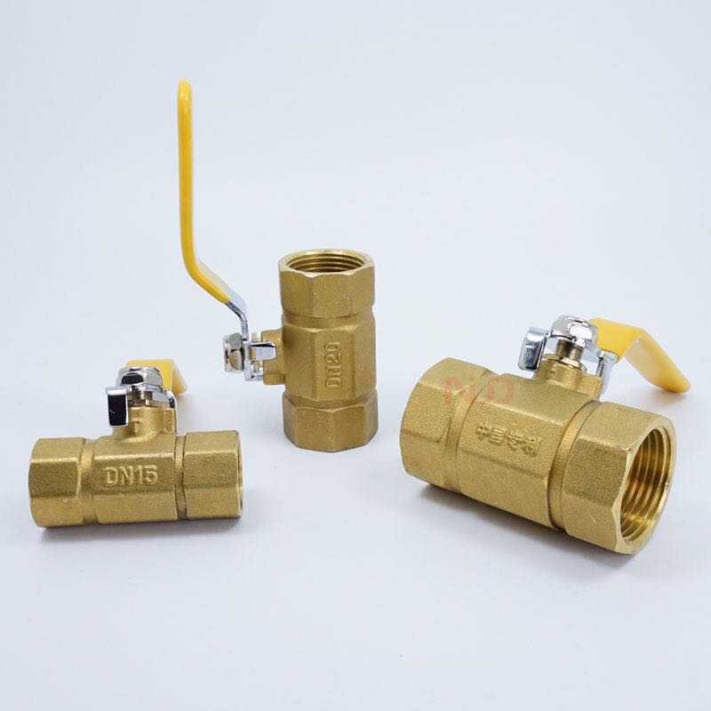 全铜芯铜球阀耐高温加厚阀体水管开关阀门DN15 20 25 4分6分1寸