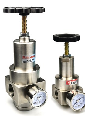 不锈钢304高压调压阀QTYH-08B\10\15\20\25\32\40\50防腐减压阀