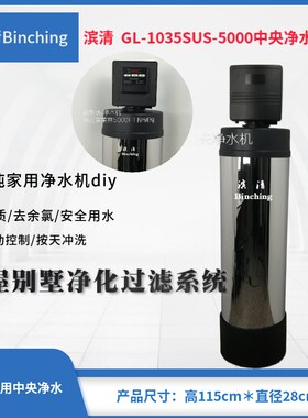 滨清  2吨全屋中央净水机/GL-1035-5000FT家用净水器/反冲大流量