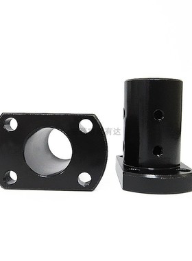 双切法兰导向轴支座光轴支撑座固定座STHCBL LHLC系列45钢200包邮