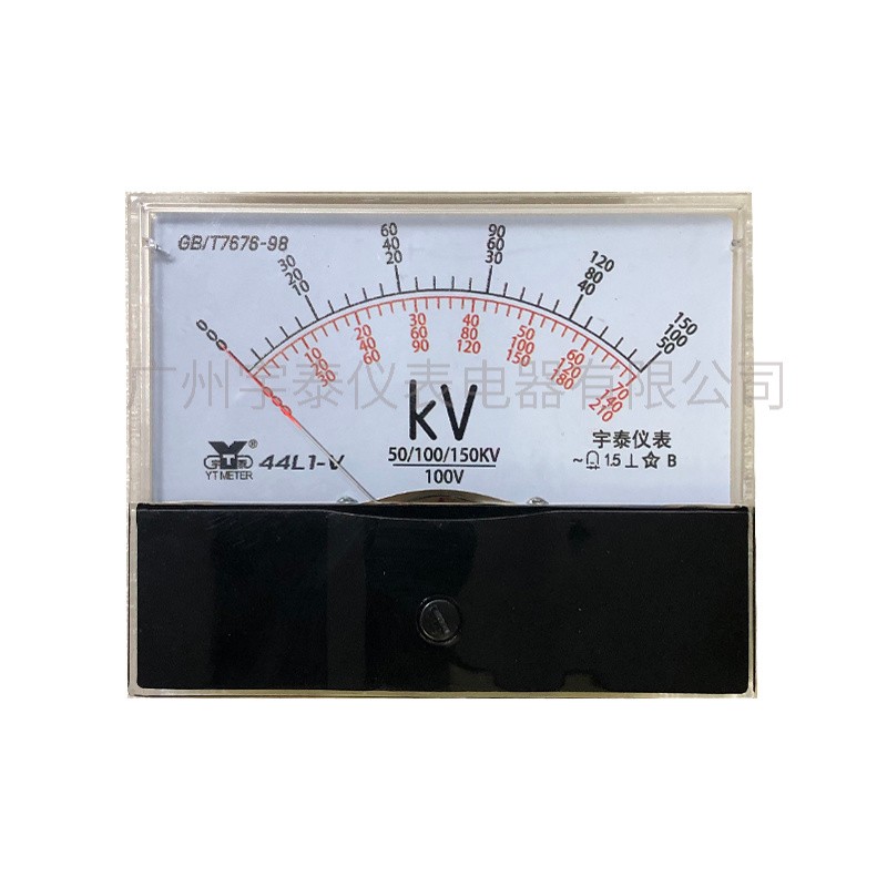 44l1交流电压表50/100/150KV 100V高压电压表44l1-v 140 150 210