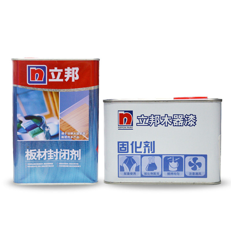 立邦漆板材封闭剂木器漆底漆油性漆搭档3KG透明清漆聚酯漆图片