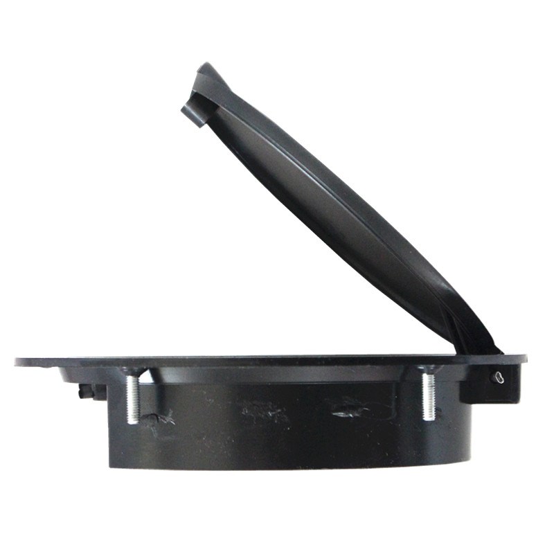 电动汽车三四轮车充电盖老年代步车油箱盖新能源恒阔塑料椭圆形口