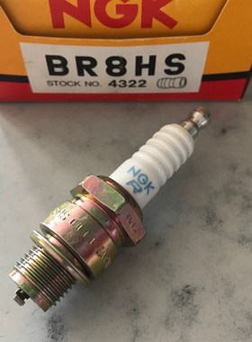 日本原装二冲程摩托车14哩NGK(蓝色打R带电阻】火花塞 /火嘴/个